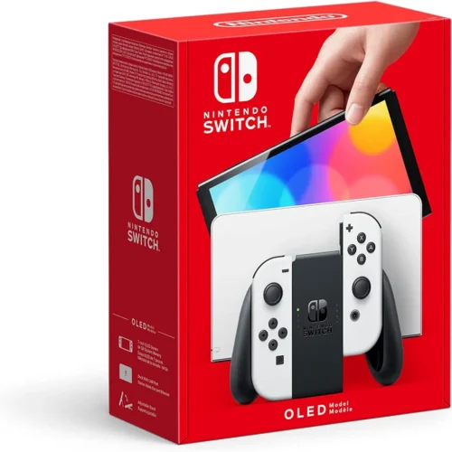 Nintendo Console Switch (modèle OLED) blanche